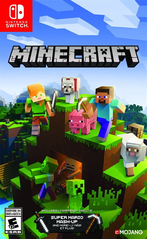 Explore randomly generated worlds and build amazing things from the simplest of homes to the grandest of castles. . Nintendo switch minecraft